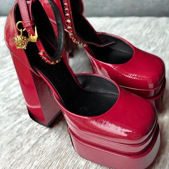 Versace Medusa Aevitas Platform Heels - Picture 4 of 4